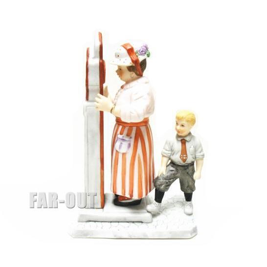 陶器人形】限定2003体「おやすみなさい」①ノーマン・ロックウェル