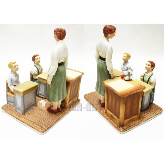 ノーマン・ロックウェル The School Teacher 先生と生徒 教室で