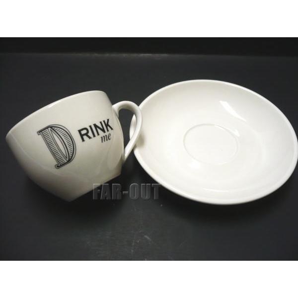 ふしぎの国のアリス カップ&ソーサー セット DRINK me レストラン仕様