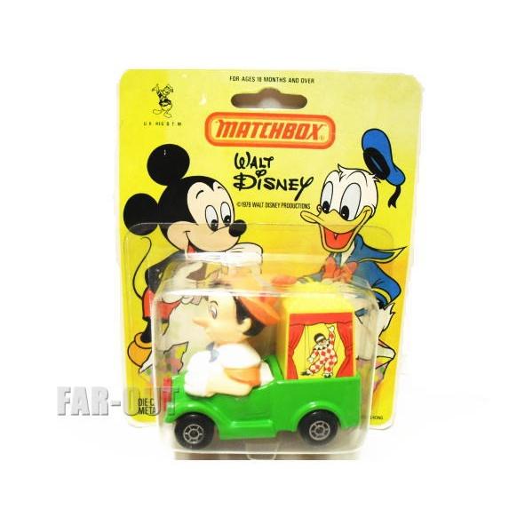 MATCHBOX ウォルトディズニー ピノキオ メタルダイキャストカー ヴィンテージ