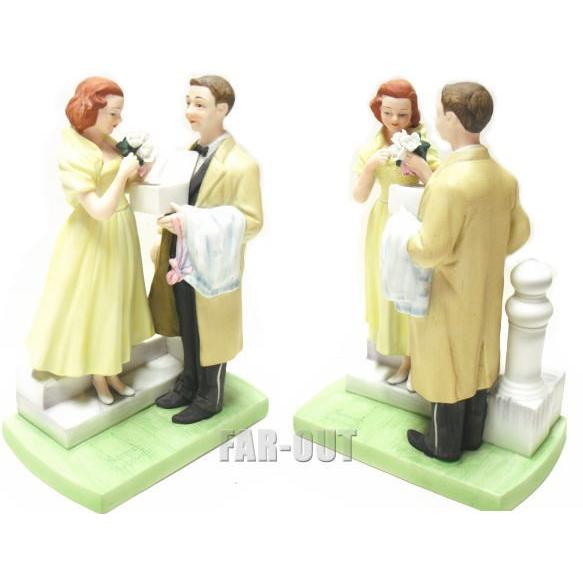 ノーマンロックウェル フォーシーズンズ ミニチュアプレート