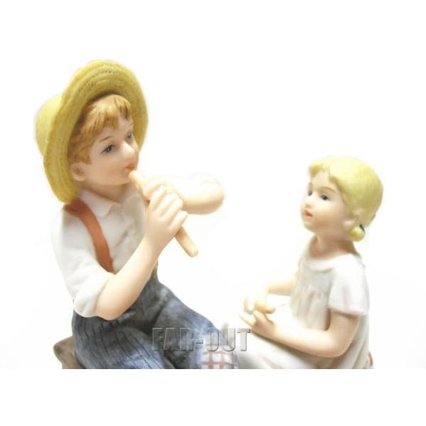 ノーマン・ロックウェル The Music Master 1920 少年と女の子