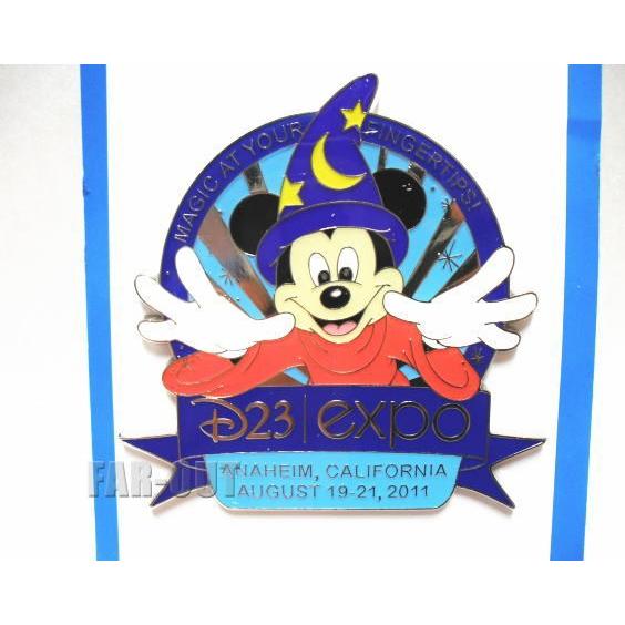 D23 Expo USA 2011 ソーサラーミッキー D23ロゴ メンバー限定 ピンズ