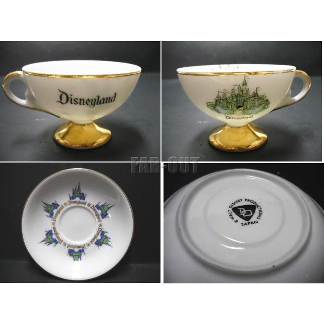 Disneyland キャッスル w/ ティンカー・ベル デミカップ&ソーサー  