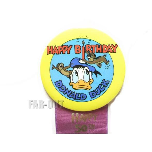 ドナルド 生誕50周年記念 w/ チップ&デール Happy Birthday