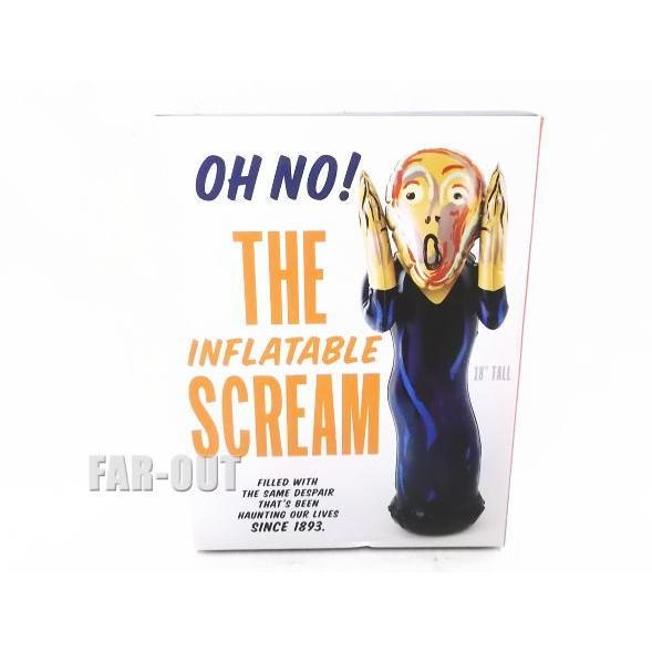 ムンクの叫び The Scream インフレータブル ビニール ドール 人形