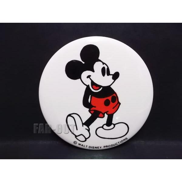 ミッキー ノーマル ヴィンテージ ラージサイズ 缶バッジ 缶バッチ ディズニー 421 9730 Far Out 通販 Yahoo ショッピング