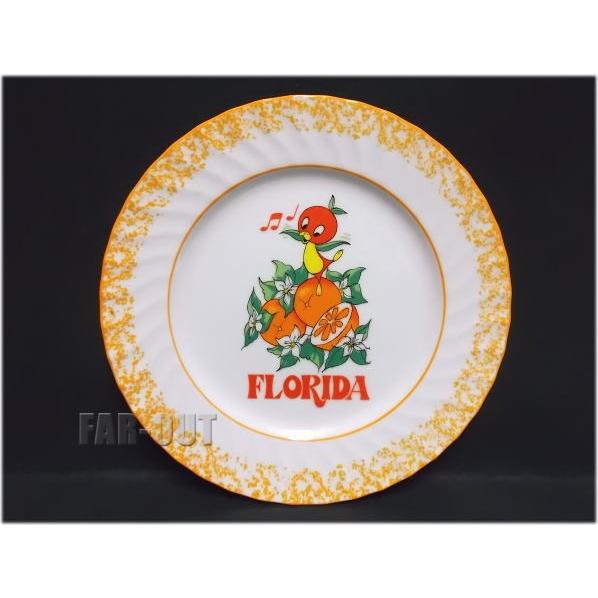 ディズニー オレンジバード プレート 絵皿 1970年代 ヴィンテージ  