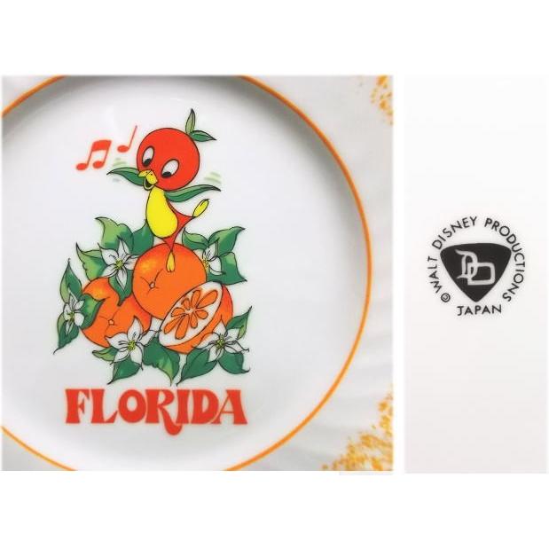 ディズニー オレンジバード プレート 絵皿 1970年代 ヴィンテージ  