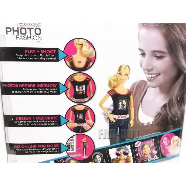 バービー ビルトインカメラ Photo Fashion ドール 人形 : FAR-OUT  