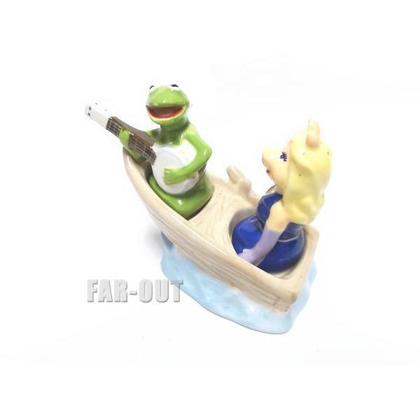 ディズニー マペッツ カーミット&ミス・ピギー ボートでバンジョーを