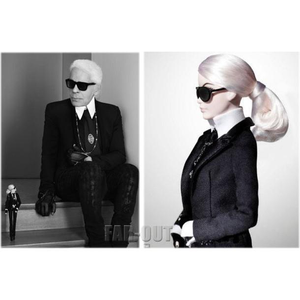 バービー Barbie Karl Lagerfeld カール・ラガーフェルド ドール バービー Barbie Karl Lagerfeld カール・ラガーフェルド ドール