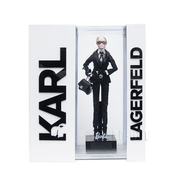 バービー Karl Lagerfeld カール・ラガーフェルド ドール 人形 プラチナラベル｜far-out｜04