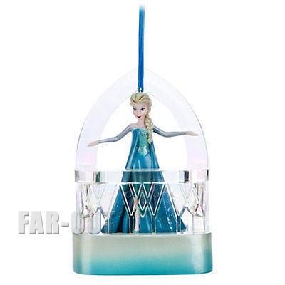 アナと雪の女王 エルサ バルコニーシーン シンギング オーナメント