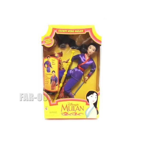 ムーラン Secret Hero Mulan 着せ替えファッション付き ドール 人形