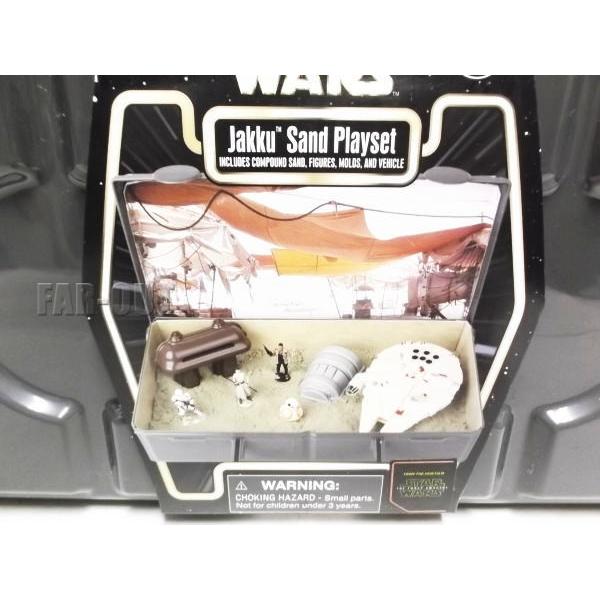 スター・ウォーズ／フォースの覚醒 Jakku Sand Playset 惑星 ジャクー プレイセット キャリーケース入り STAR WARS テーマパーク限定 ディズニーの画像