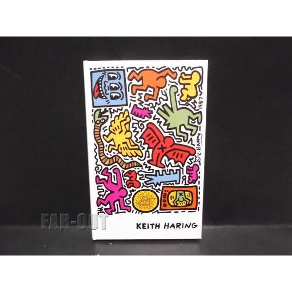 キース・ヘリング アート ハードカバー ノートブック Pop Shop Tokyo Keith Haring Blank Book｜far-out