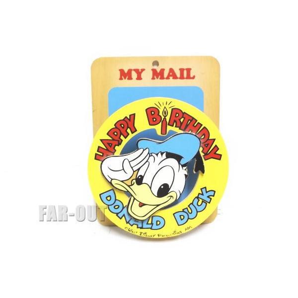 東京ディズニーランド ドナルド ハッピーバースデー My Mail 郵便受け 1984年