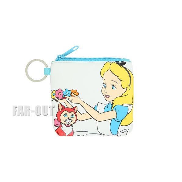 ふしぎの国のアリス アリス w/ 猫のダイナ コイン入れ 財布 ポーチ 