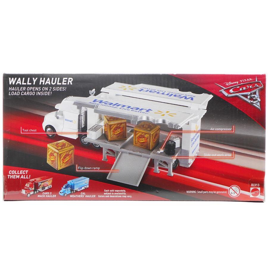 Cars カーズ ハウラー トラック ダイキャスト カー ウォルマート限定 ダイカスト ディズニー・ピクサー Walmart WALLY HAULER｜far-out｜03