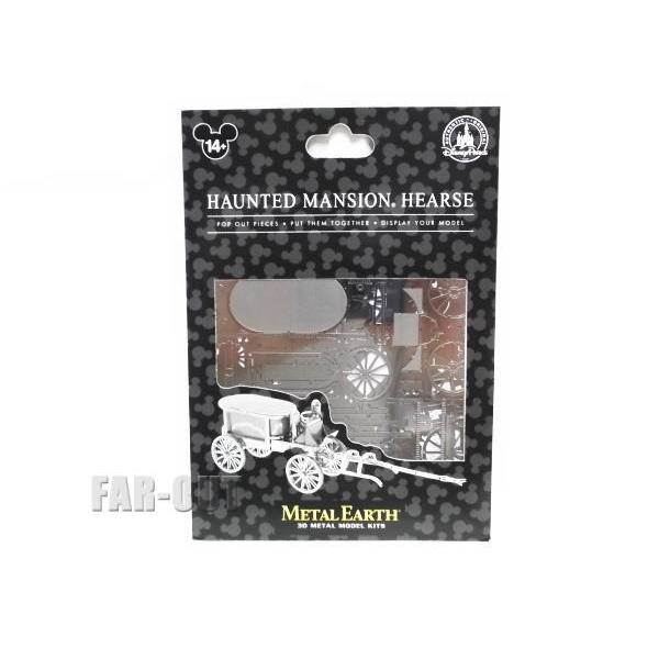 ホーンテッドマンション Hearse 霊柩車 3D Metal Earth メタル モデル