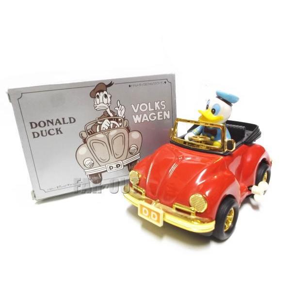 ドナルドダック VW フォルクスワーゲン ブリキトイ Wind-Up ぜんまい式