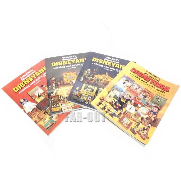 トーマート ディズニアナ コレクタブルブック 本 4冊セット Tomarts Illustrated Disneyana No1−No4 カタログ\u0026プライスガイド