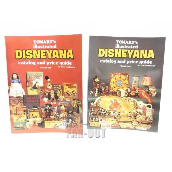 トーマート ディズニアナ コレクタブルブック 本 4冊セット Tomarts Illustrated Disneyana No1−No4 カタログ\u0026プライスガイドの画像
