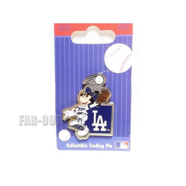 ロサンゼルス・ドジャース ミッキー ベースボール ピンズ Los Angeles