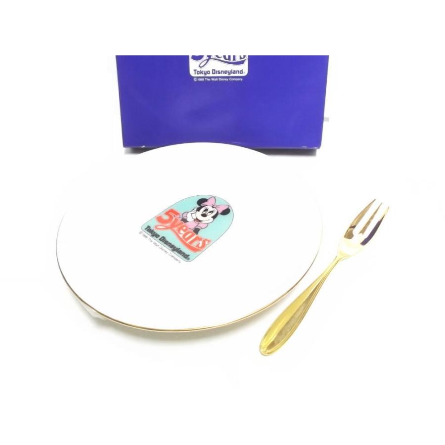 東京ディズニーランド 5周年記念 ミニー ケーキプレート デザート お皿