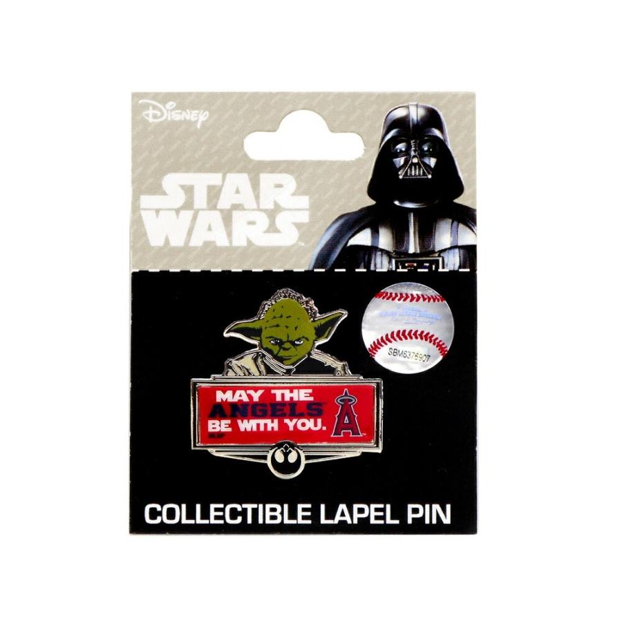 スター・ウォーズ ヨーダ ロサンゼルス エンゼルス ピンバッジ ピンズ ディズニーコラボ Angeles Star Wars Yoda Pin May The Angels Be With You｜far-out｜03