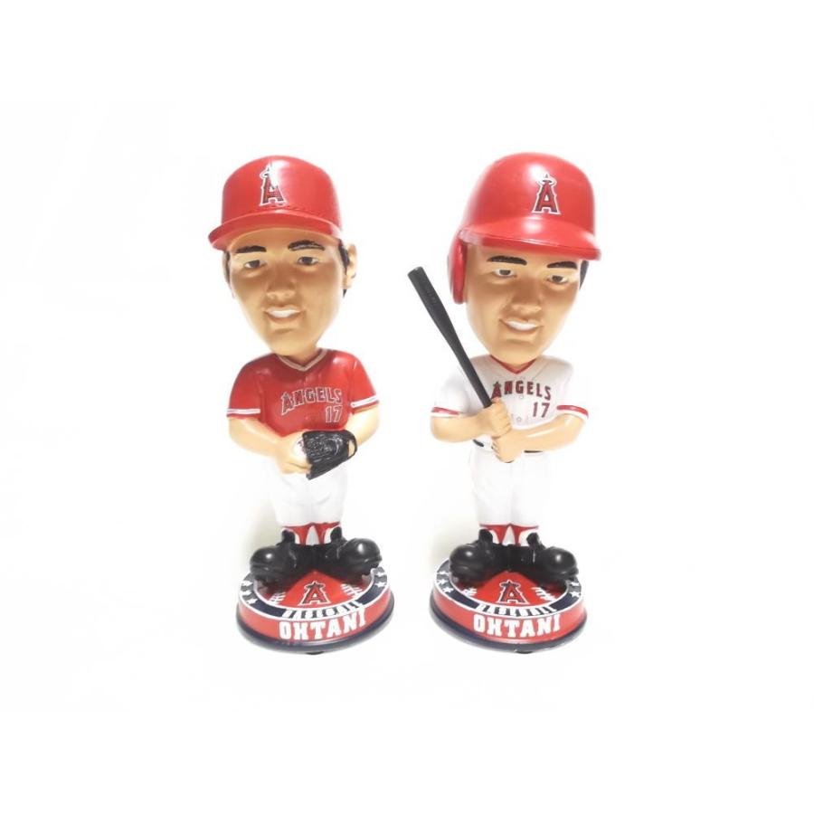 大谷翔平 ボブルヘッド 二刀流 2体セット 限定144体 バブルヘッド 人形 フィギュア ロサンゼルス エンゼルス オブ アナハイム 大リーグ Mlb Supersport Tn