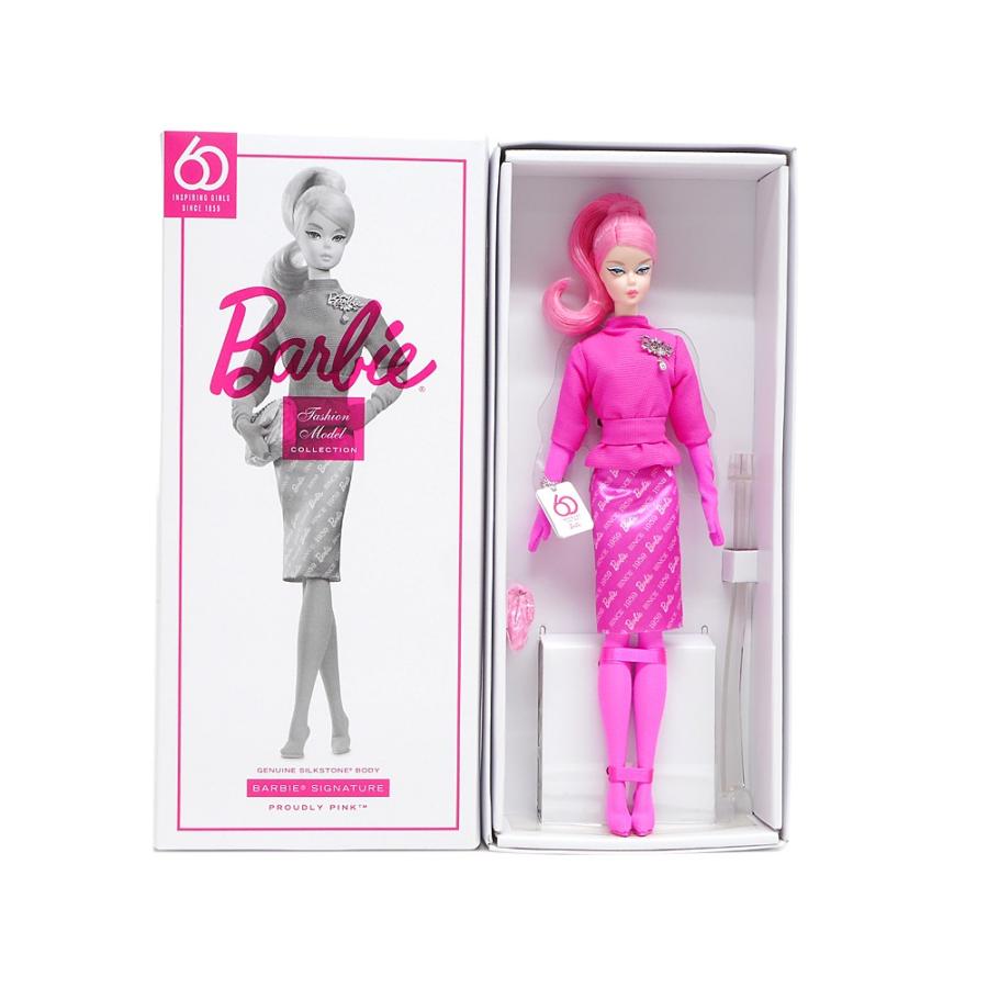 バービー 60周年記念 ファッションモデル・コレクション オールピンク ドール 人形 BFMC Barbie Signature Proudly  Pink (FXD50)