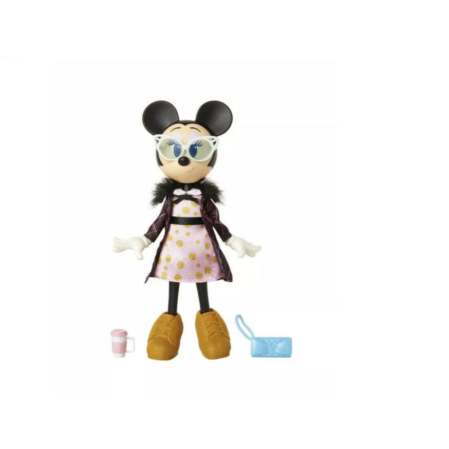 ミニーマウス カフェラテ ポーザブル ファッションドール 人形 Minnie
