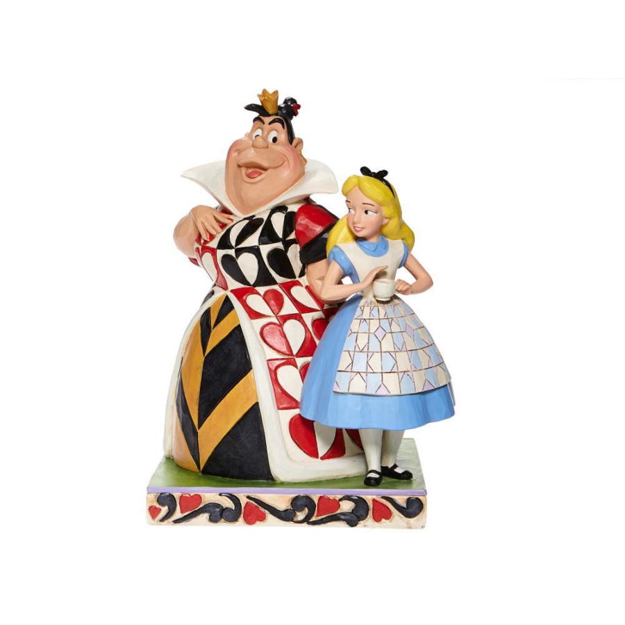 ディズニー トラディション ふしぎの国のアリス アリス ハートの女王 フィギュア Alice Queen Of Hearts ジム ショア Disney Traditions 487 0015 Far Out 通販 Yahoo ショッピング