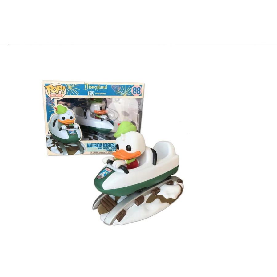 マッターホルン・ボブスレー ドナルド FUNKO POP RIDES ! ファンコ ビニールフィギュア アトラクョン ディズニーランド65周年記念 ラージサイズの画像