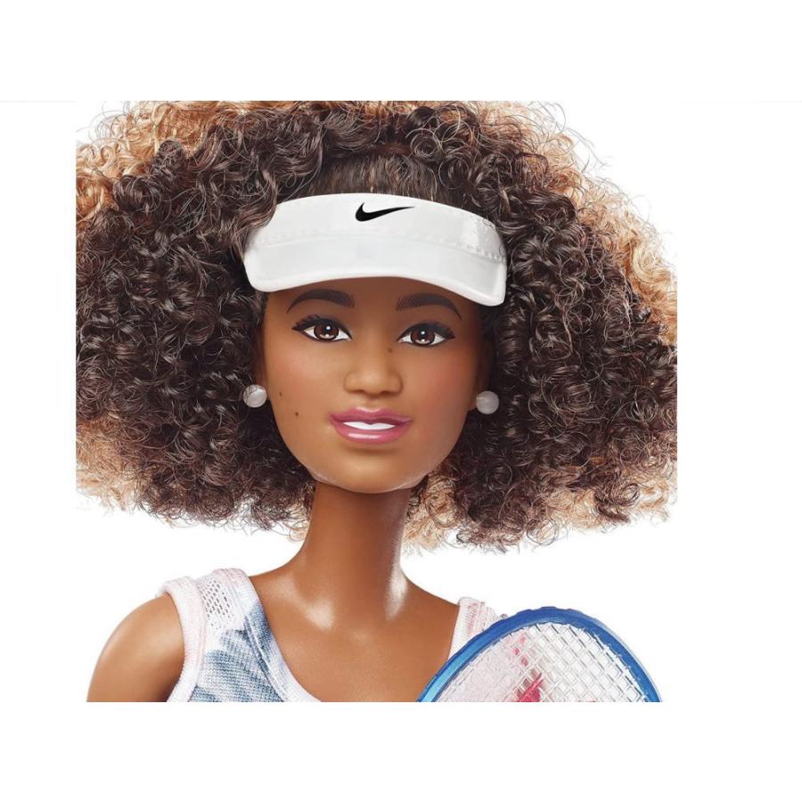 バービー 大坂なおみ ドール 人形 ポーザブル サンバイザー Barbie Naomi Osaka Doll  GXL17｜far-out｜04