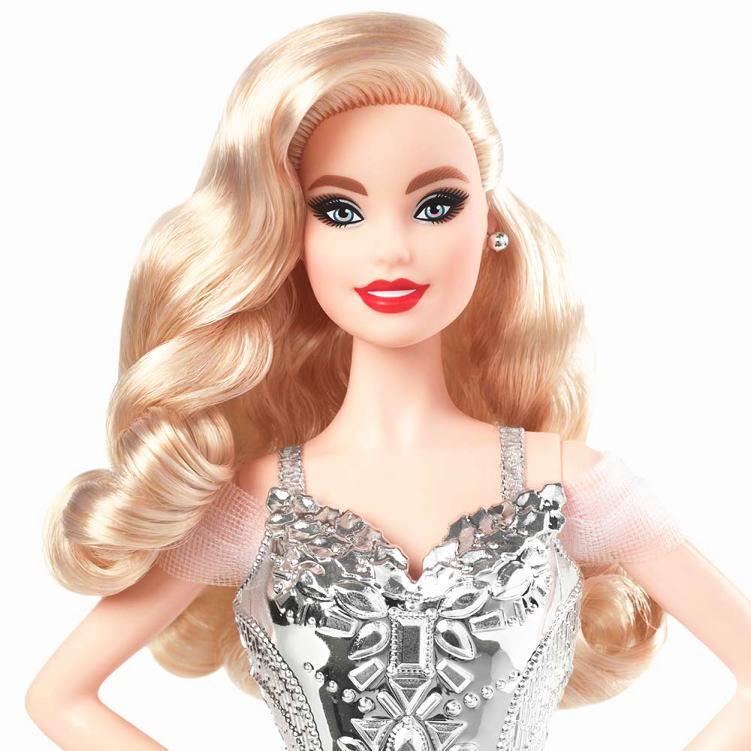 バービー ホリデーバービー 2021 クリスマス ブロンドヘア ドール 人形 Holiday Barbie Blonde GXL18｜far-out｜02