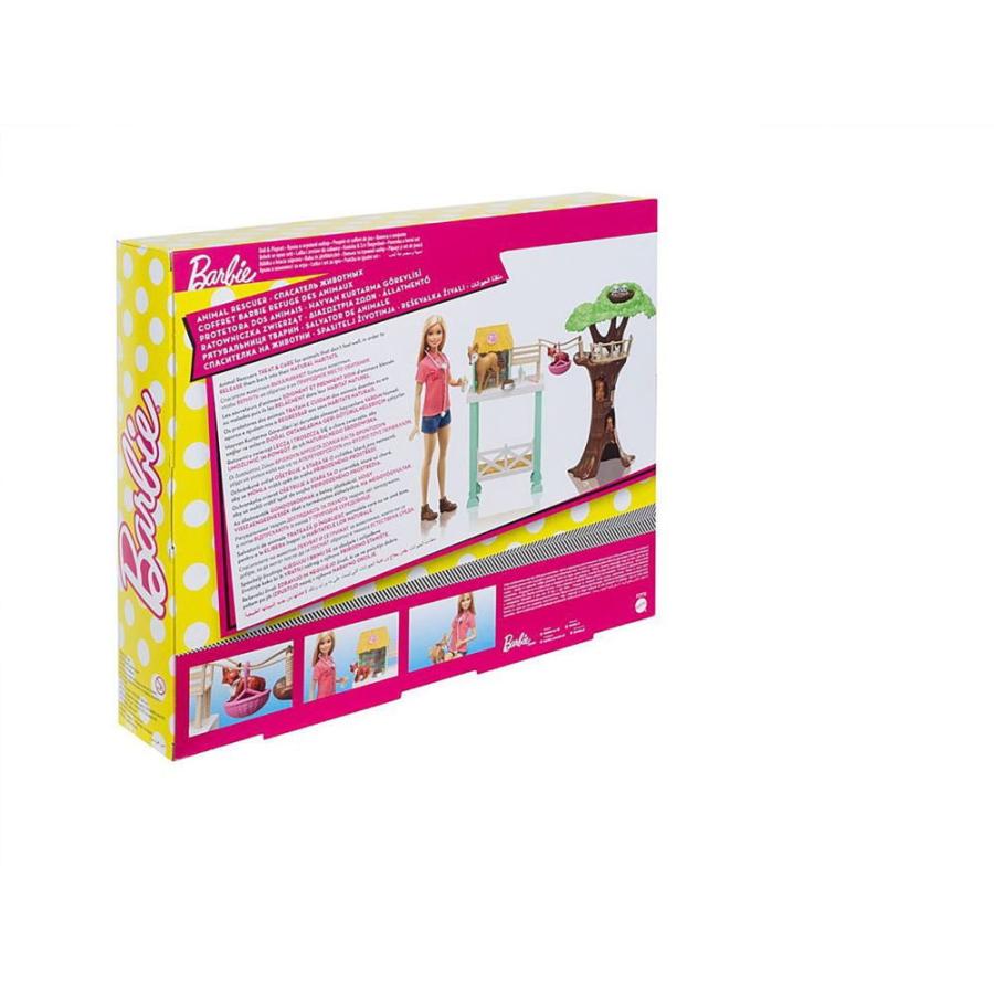 バービー 獣医 アニマルレスキュアー ドール付き プレイセット 人形 動物 Barbie Animal Rescuer Playset You can be anythig_2