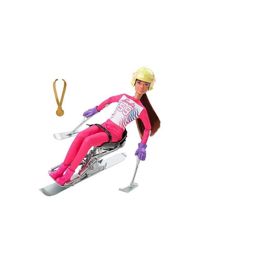 バービー パラ アルペンスキーヤー 障害者 ポーザブル ドール 人形