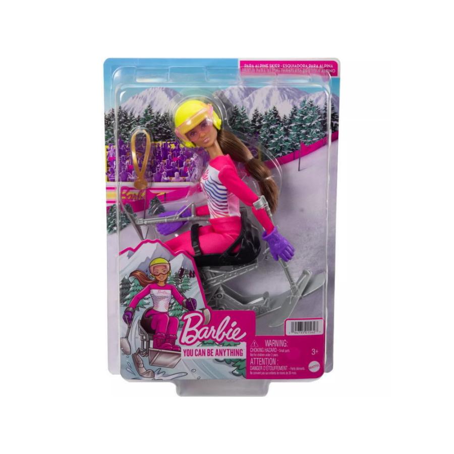 バービー パラ アルペンスキーヤー 障害者 ポーザブル ドール 人形