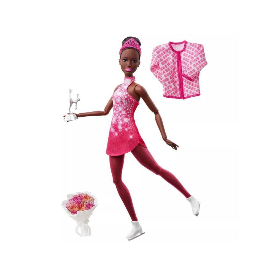 バービー アイススケーター ポーザブル ドール 人形 フィギュア