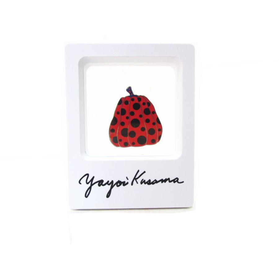 草間彌生 アート パンプキン ピンバッジ レッド 美術館限定 Yayoi