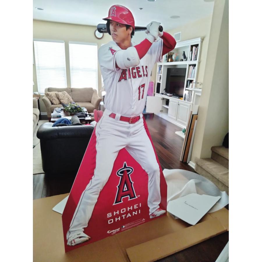 大谷翔平 等身大 パネル ディスプレイ バッティングポーズ エンゼルス MLB公認 Made in USA ベースボール 野球 MLB公認 Shohei Ohtani｜far-out｜04