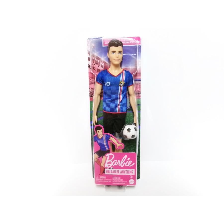 バービー ケン サッカー選手 プレイヤー ドール 背番号10 ボール付き 人形 Barbie Ken Soccer Player  #10 Uniform｜far-out｜03