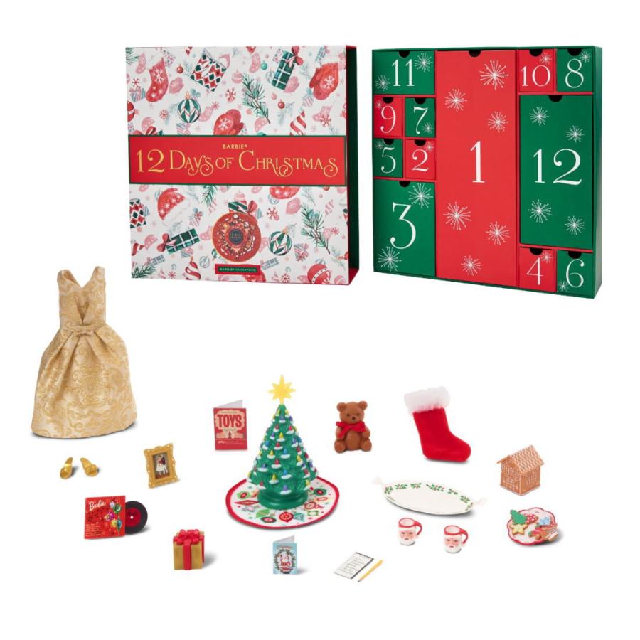 バービー 12 デイズ クリスマスカレンダー シグネチャーGOLDラベル