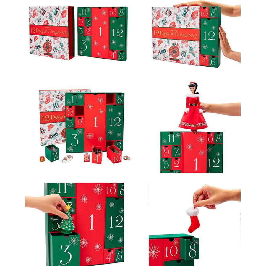 バービー 12 デイズ クリスマスカレンダー シグネチャーGOLDラベル