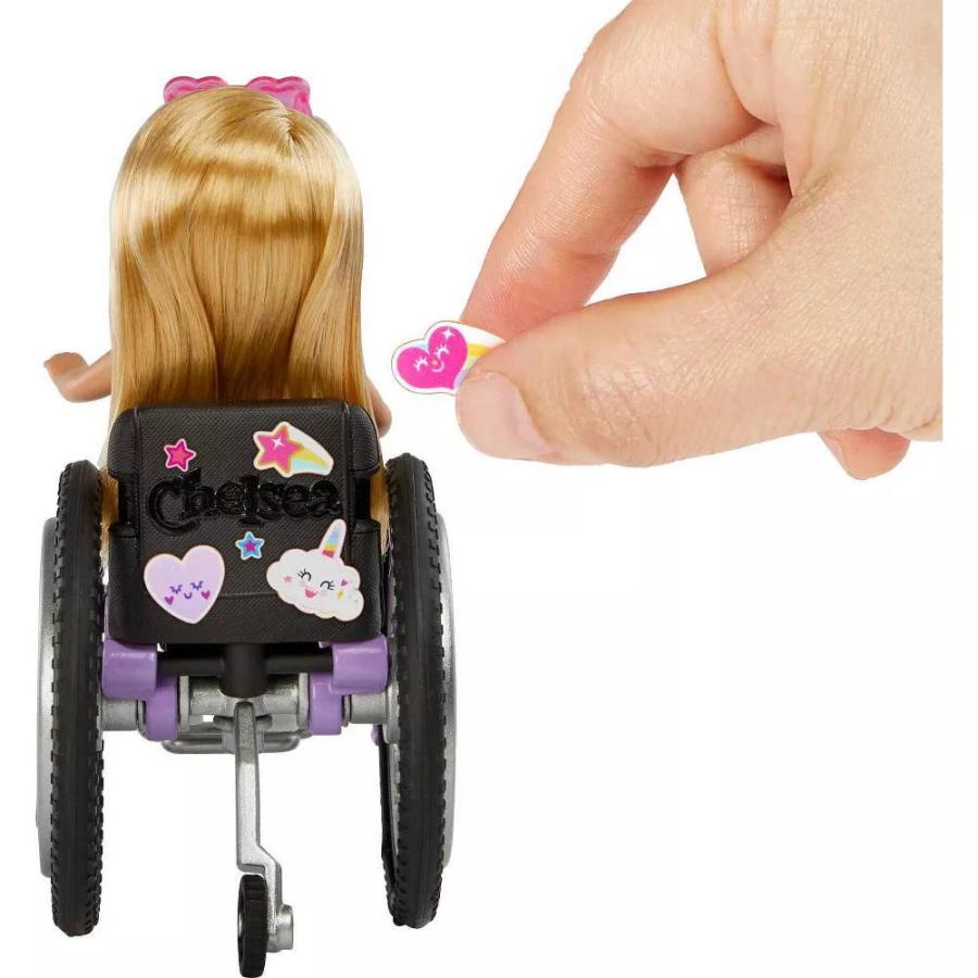 バービー チェルシー 車椅子 人形 ドール ブロンドヘア Barbie Chelsea