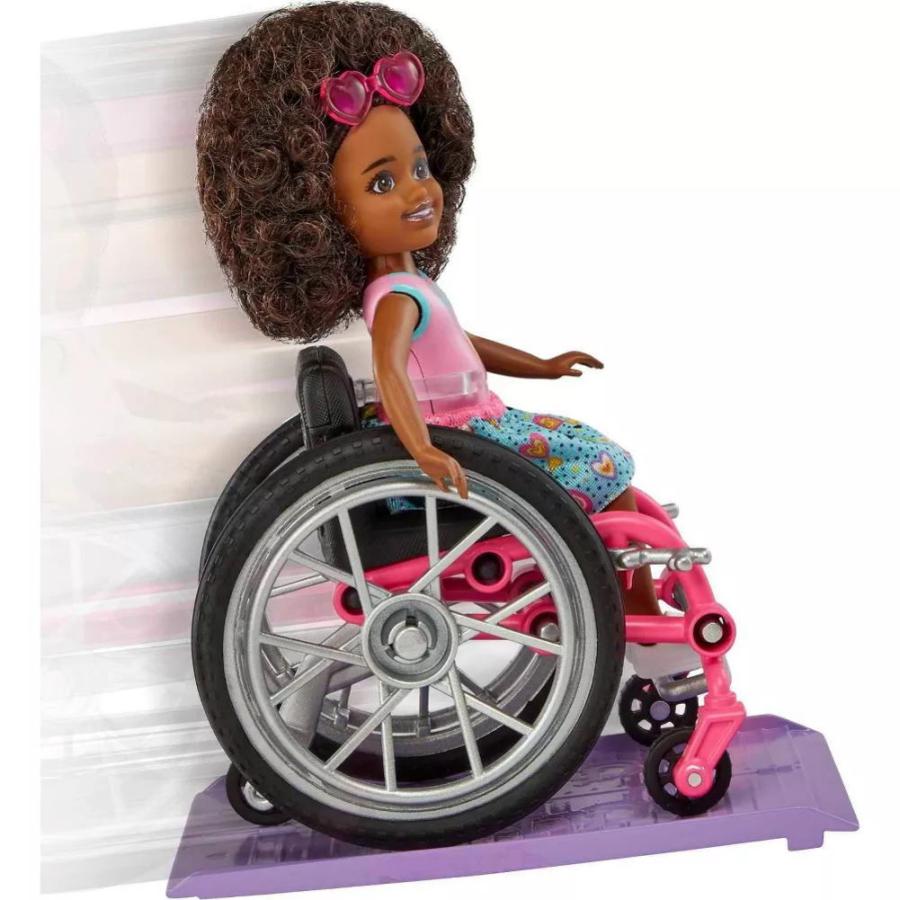 バービー チェルシー 車椅子 人形 ドール 黒人 Barbie Chelsea