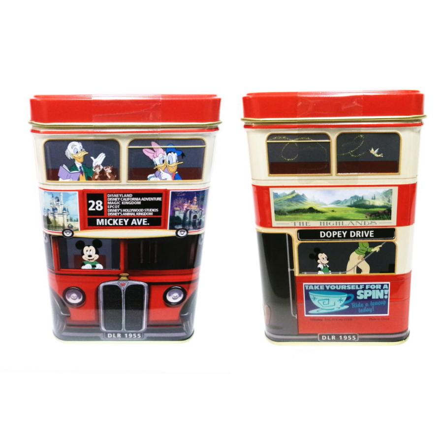 ディズニーバス ブリキ缶入り ウォーカーズ バタークッキー ショートブレッド ミッキー型 ビスケット お菓子 ラージサイズ Disney Bus Walkers Shortbread 500